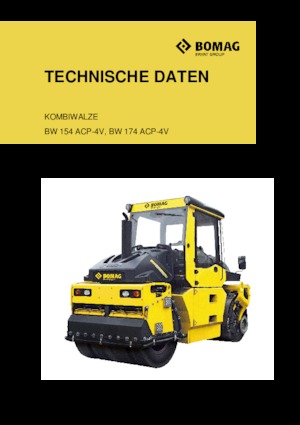Kombinované válce Bomag BW 174 ACP-4