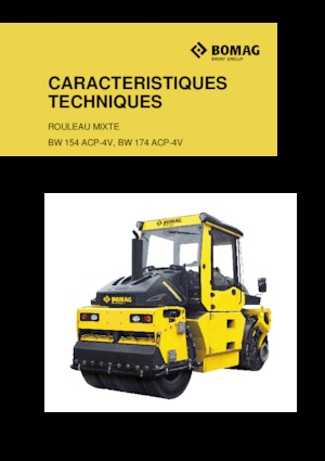 Kombinované válce Bomag BW 174 ACP-4