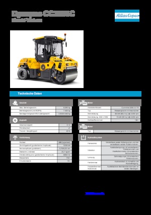 Kombinované válce Dynapac CC 2200 C