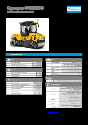 Kombinované válce Dynapac CC 2200 C