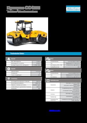 Kombinované válce Dynapac CC 4200 C VI