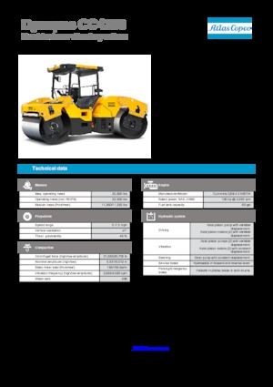 Kombinované válce Dynapac CC 4200 C VI