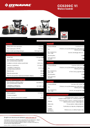 Kombinované válce Dynapac CC5200C VI