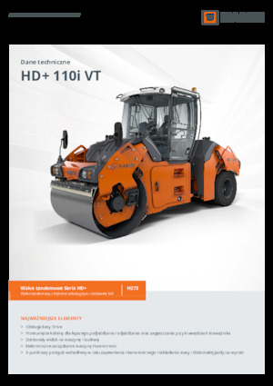 Kombinované válce Hamm HD+ 110i VT