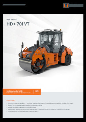Kombinované válce Hamm HD+ 70i VT