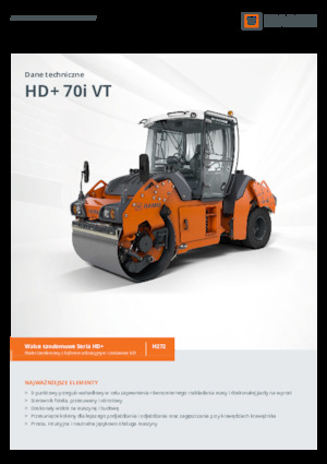 Kombinované válce Hamm HD+ 70i VT