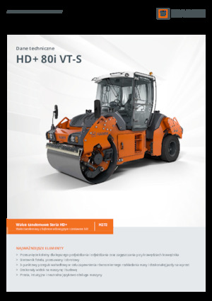 Kombinované válce Hamm HD+ 80i VT-S
