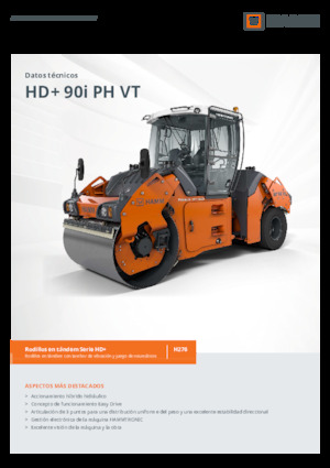Kombinované válce Hamm HD+ 90i PH VT