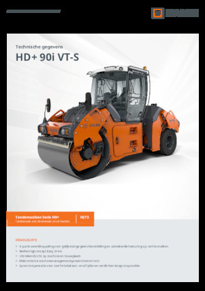 Kombinované válce Hamm HD+ 90i VT-S