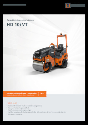 Kombinované válce Hamm HD 10i VT