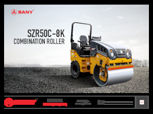 Kombinované válce Sany SZR50C-8K