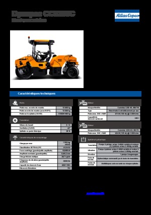 Kombinované válce Dynapac CC 5200 C