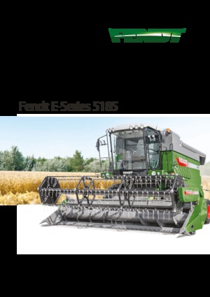 Sklízecí mlátičky Fendt 5185 E