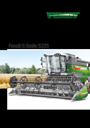 Sklízecí mlátičky Fendt 5225 E Rice
