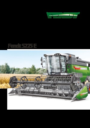 Sklízecí mlátičky Fendt 5225 E Rice