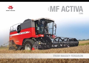 Sklízecí mlátičky Massey Ferguson Activa 7340