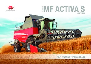 Sklízecí mlátičky Massey Ferguson Activa S 7347