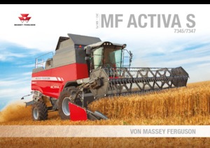 Sklízecí mlátičky Massey Ferguson Activa 7345S-MCS