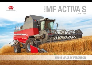 Sklízecí mlátičky Massey Ferguson Activa 7347S-MCS