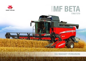 Sklízecí mlátičky Massey Ferguson Beta 7360 AL4