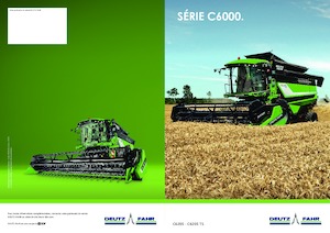 Sklízecí mlátičky DEUTZ-FAHR C 6205 TS Farmline