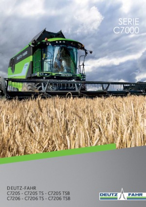 Sklízecí mlátičky DEUTZ-FAHR C 7206 TSB
