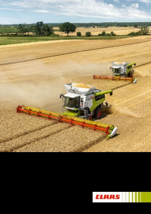 Sklízecí mlátičky Claas Lexion 8900 TerraTrac 