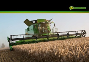 Sklízecí mlátičky John Deere S770