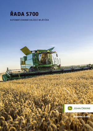 Sklízecí mlátičky John Deere S780 HM