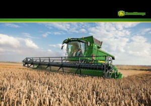 Sklízecí mlátičky John Deere T 560 i HM