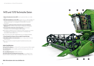 Sklízecí mlátičky John Deere 1470