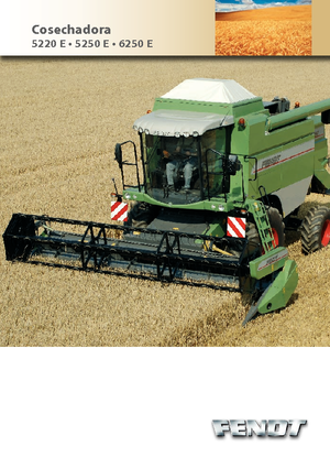 Sklízecí mlátičky Fendt 5250 E