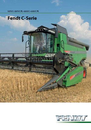 Sklízecí mlátičky Fendt 6335 C