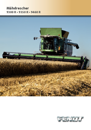Sklízecí mlátičky Fendt 9300 R