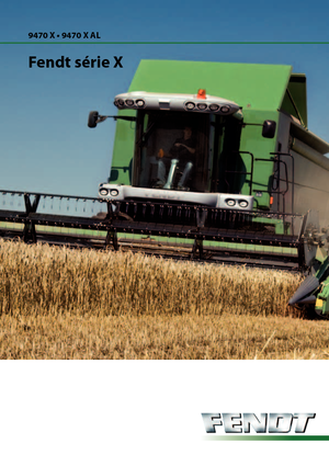 Sklízecí mlátičky Fendt 9470 X