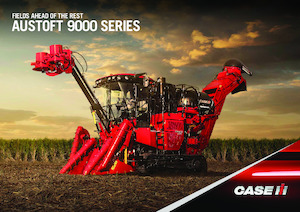 Sklízecí mlátičky Case IH Austoft 9900
