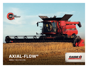Sklízecí mlátičky Case IH Axial Flow 7120
