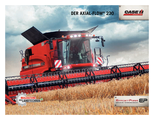Sklízecí mlátičky Case IH Axial Flow 9230