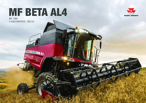 Sklízecí mlátičky Massey Ferguson Beta 7360 AL4