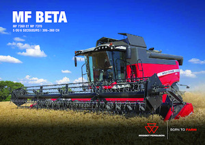 Sklízecí mlátičky Massey Ferguson Beta 7360 PL