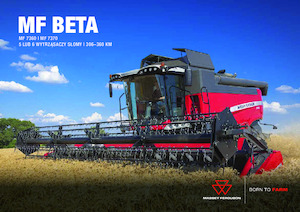 Sklízecí mlátičky Massey Ferguson Beta 7370