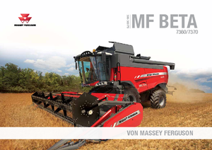 Sklízecí mlátičky Massey Ferguson Beta 7370 PL