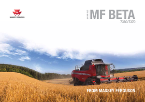 Sklízecí mlátičky Massey Ferguson Beta 7370 PL