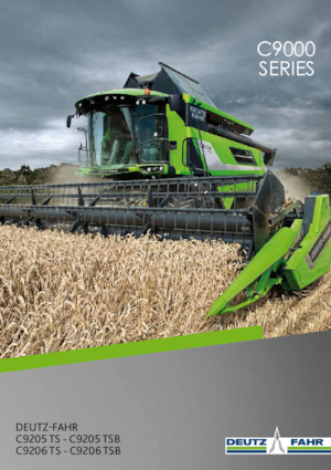 Sklízecí mlátičky DEUTZ-FAHR C 9206 TSB
