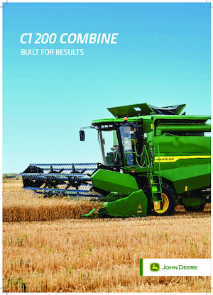 Sklízecí mlátičky John Deere C1 200