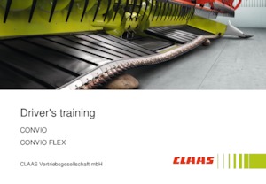Sklízecí mlátičky žací lišty Claas ConVio Flex 1080
