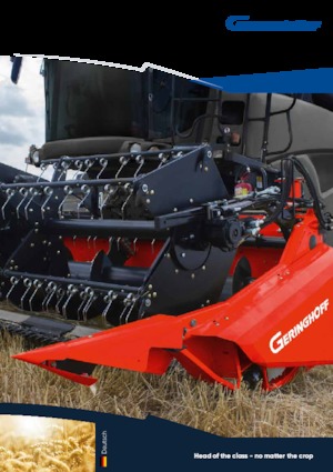 Sklízecí mlátičky žací lišty Geringhoff HVV 720