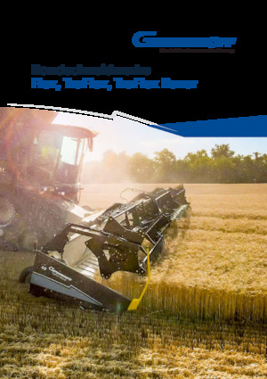 Sklízecí mlátičky žací lišty Geringhoff TrueFlex 45