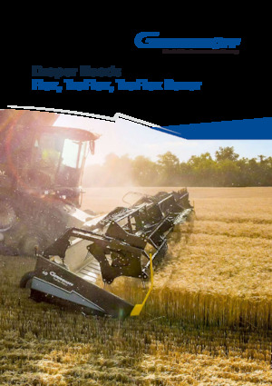 Sklízecí mlátičky žací lišty Geringhoff TrueFlex 45