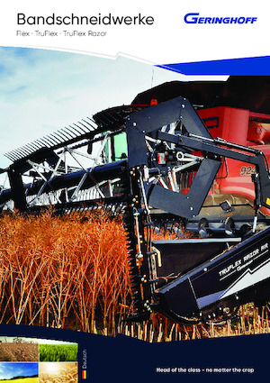 Sklízecí mlátičky žací lišty Geringhoff TruFlex 40